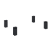 KOMPLET NÓG 40 X 40 X 100 BLACK 4 SZT. ELITA RE169239000560