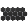 HEX BLACK MAT 26,5X51 GAT.1 (P.72329)
