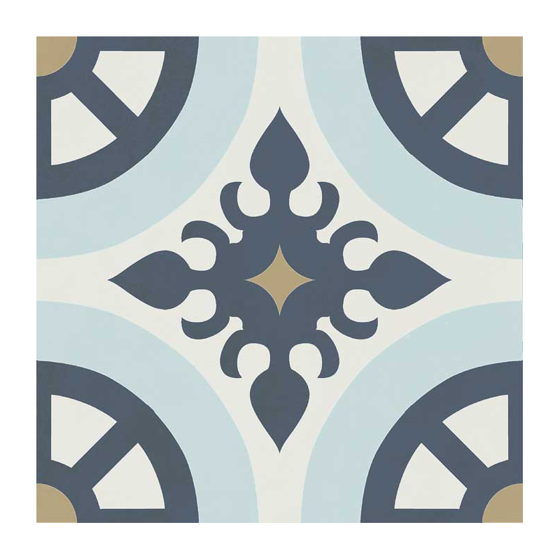 HANOI BLUE MAT 33X33 GAT.1 (P.72293)