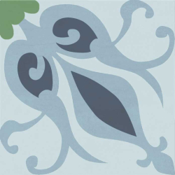 HANOI BLUE MAT 33X33 GAT.1 (P.72293)