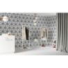OSAKA WHITE HEXAGON MAT 28,5X33 GAT.1 (P.73133)