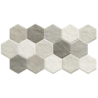 STONEHENGE HEXAGON FROST MAT 26,5X51 GAT.1 (P.72853)
