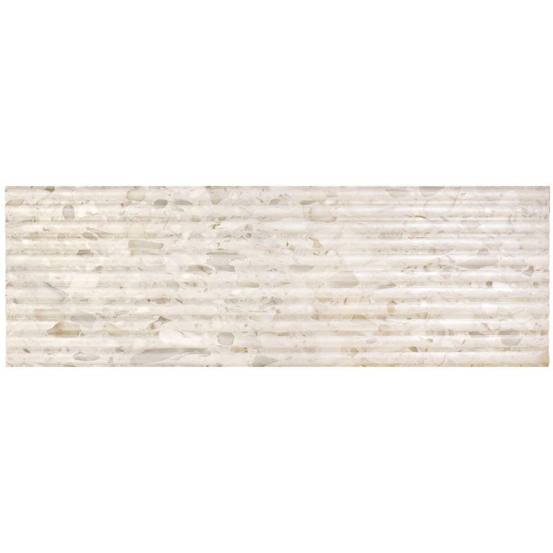 FLUTED TERRAZO BEIGE SATYNA 40X120 GAT.1 (P.72129)