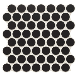 CIRCLE BLACK MAT 30,9X30,9...