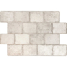 BORGOGNA WHITE COBBLESTONE MAT 44X66 GAT.1 (P.72393)