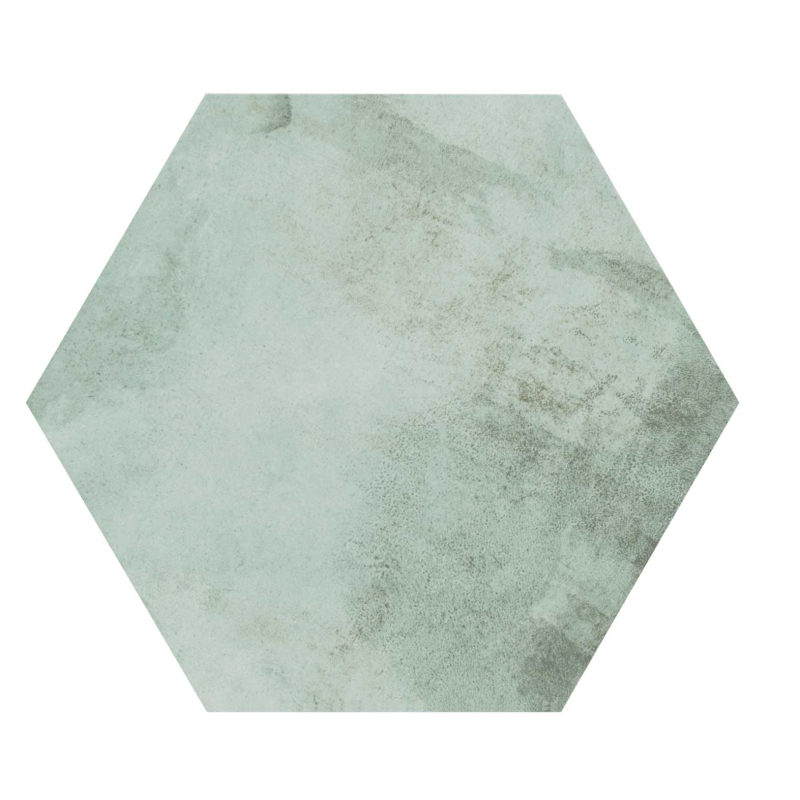OASIS AQUAMARINE HEXAGON MAT 28,5X33 GAT.1 (P.73081)