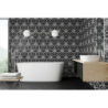 OSAKA BLACK HEXAGON MAT 28,5X33 GAT.1 (P.73111)