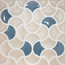 BARI LATTICE SAND AQUA MAT 33X33 GAT.1 (P.72381)