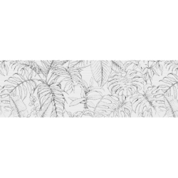 DECORADO MUSE BLANCO MAT 31,5X100 REKT. GAT.1 (P.74401)