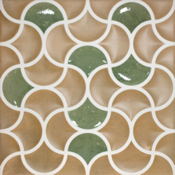 BARI LATTICE TERRA EMERALD MAT 33X33 GAT.1 (P.72385)