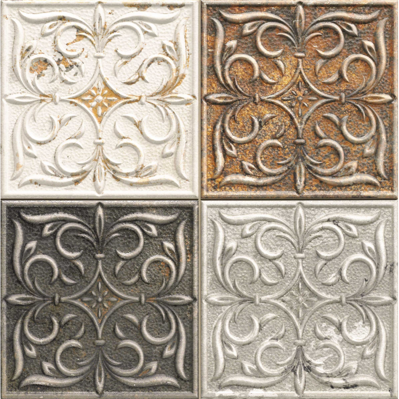 ANTIGUA LIS MIX MAT 33X33 GAT.1 (P.72431)
