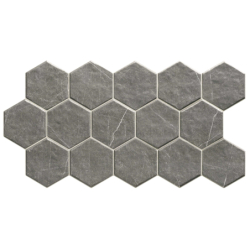 MUSE HEX GREY MAT 26,5X51...