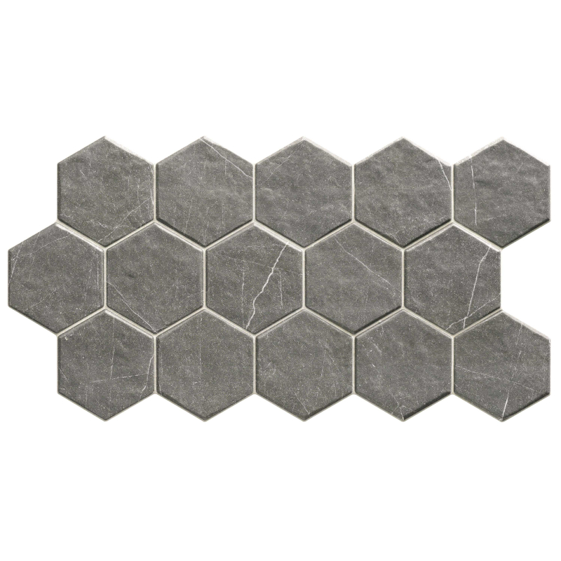 MUSE HEX GREY MAT 26,5X51 GAT.1 (P.72909)