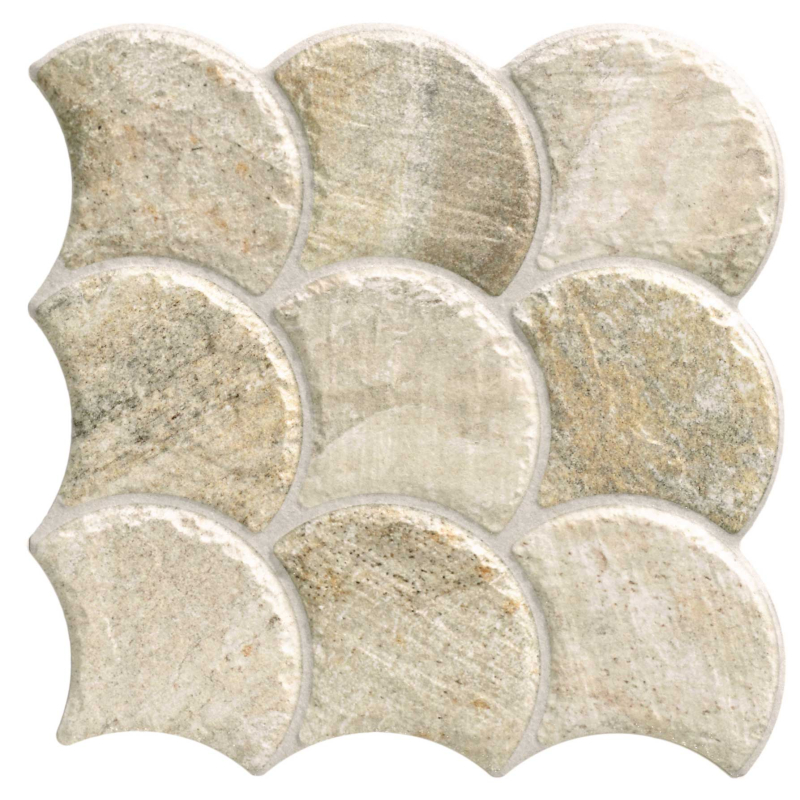 SCALE STONE WHITE MAT 30,7X30,7 GAT.1 (P.72639)