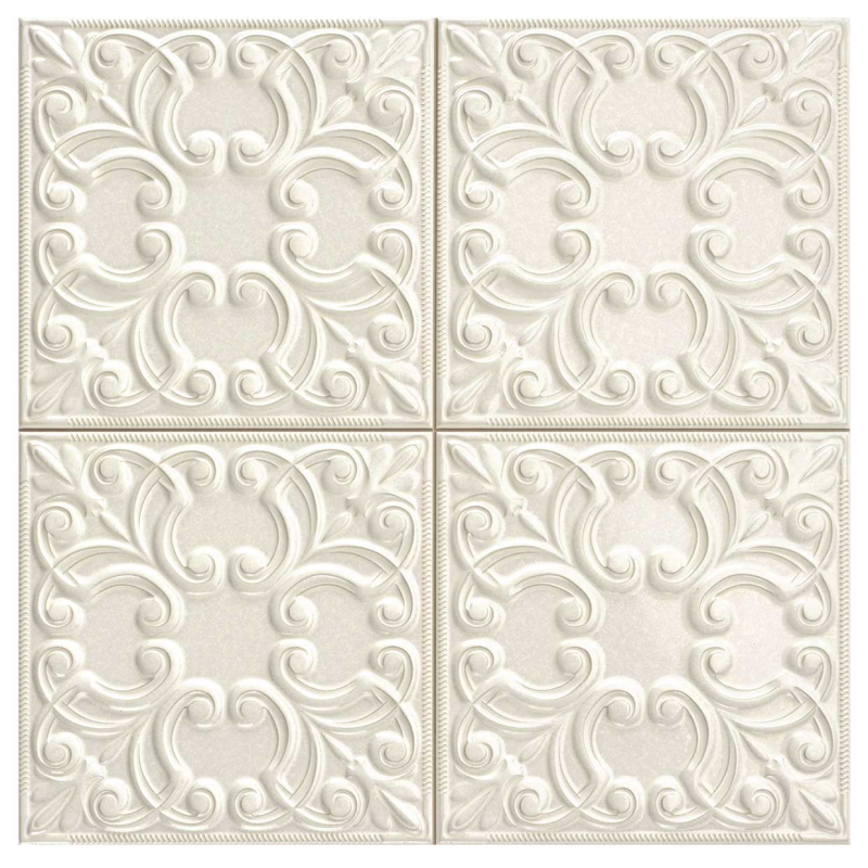 TIN TILE ZINC METALIZOWANA 44X44 GAT.1 (P.72761)