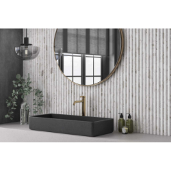 FLUTED TERRAZO WHITE SATYNA 40X120 GAT.1 (P.72131)