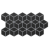 RHOMBUS BLACK MAT 26,5X51 GAT.1 (P.72687)