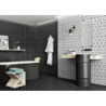 RHOMBUS BLACK MAT 26,5X51 GAT.1 (P.72687)
