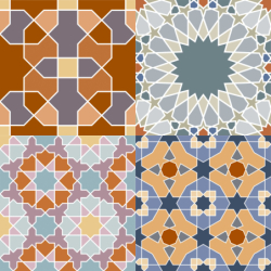 MARRAKECH COLOUR MAT 44X44...