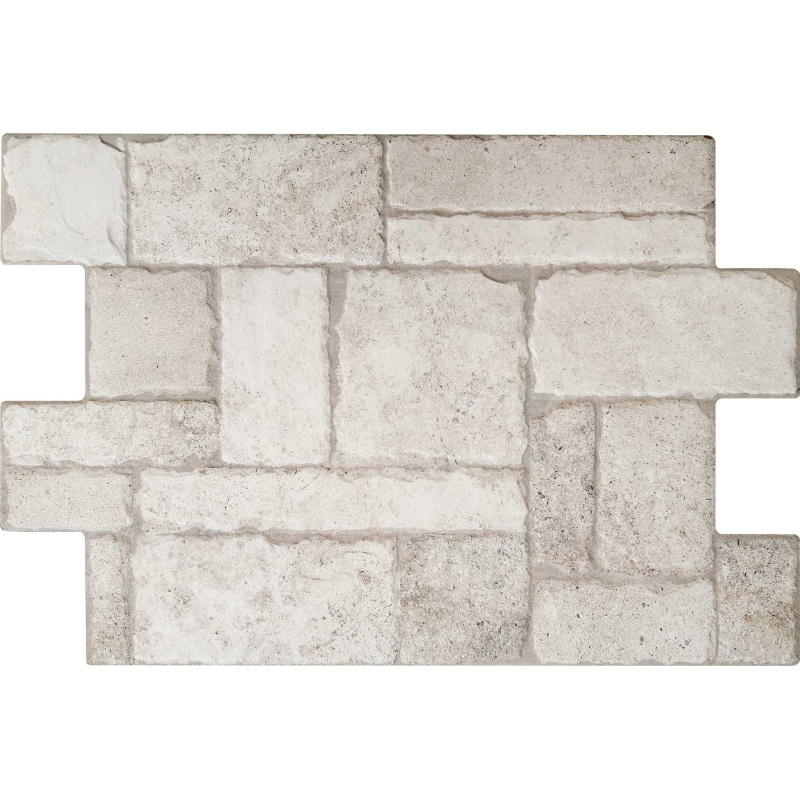 BORGOGNA WHITE STONEWORK MAT 44X66 GAT.1 (P.72395)