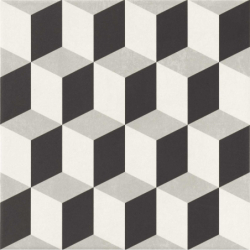 HANOI CUBE GREY MAT 33X33...
