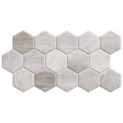 SEQUOIA HEXAGON WHITE MAT...