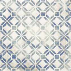 FRESCO BLUE MAT 32,9X32,9...