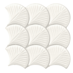 SCALE SHELL WHITE SATYNA...