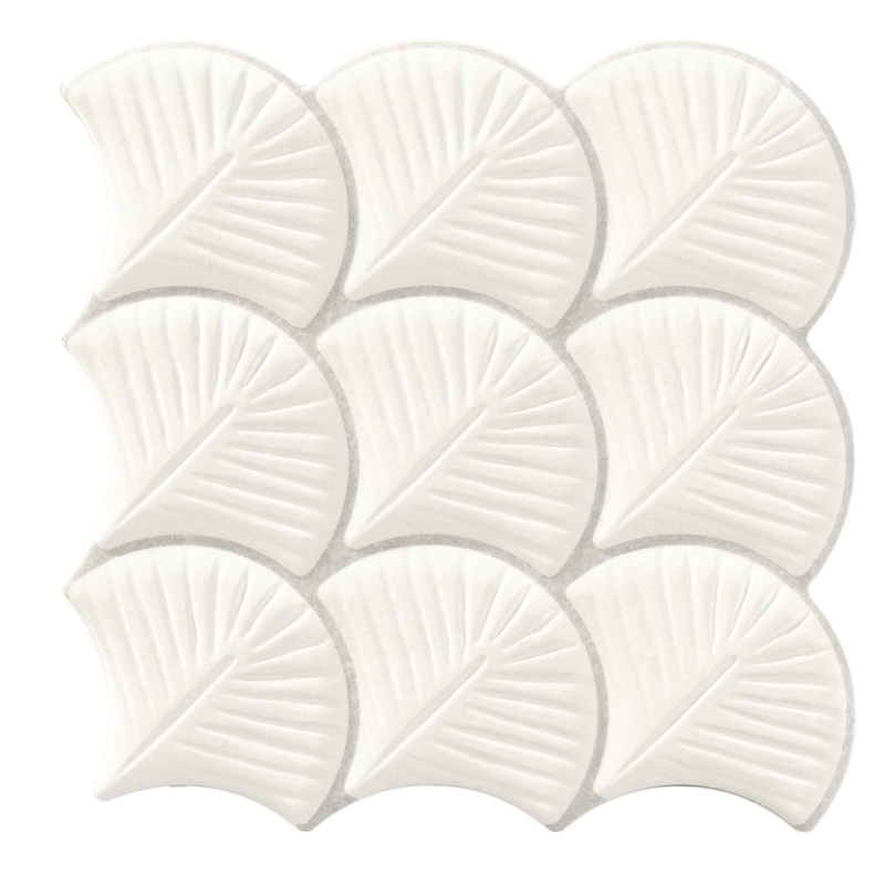 SCALE SHELL WHITE SATYNA 30,7X30,7 GAT.1 (P.72623)