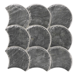 SCALE SLATE BLACK MAT...