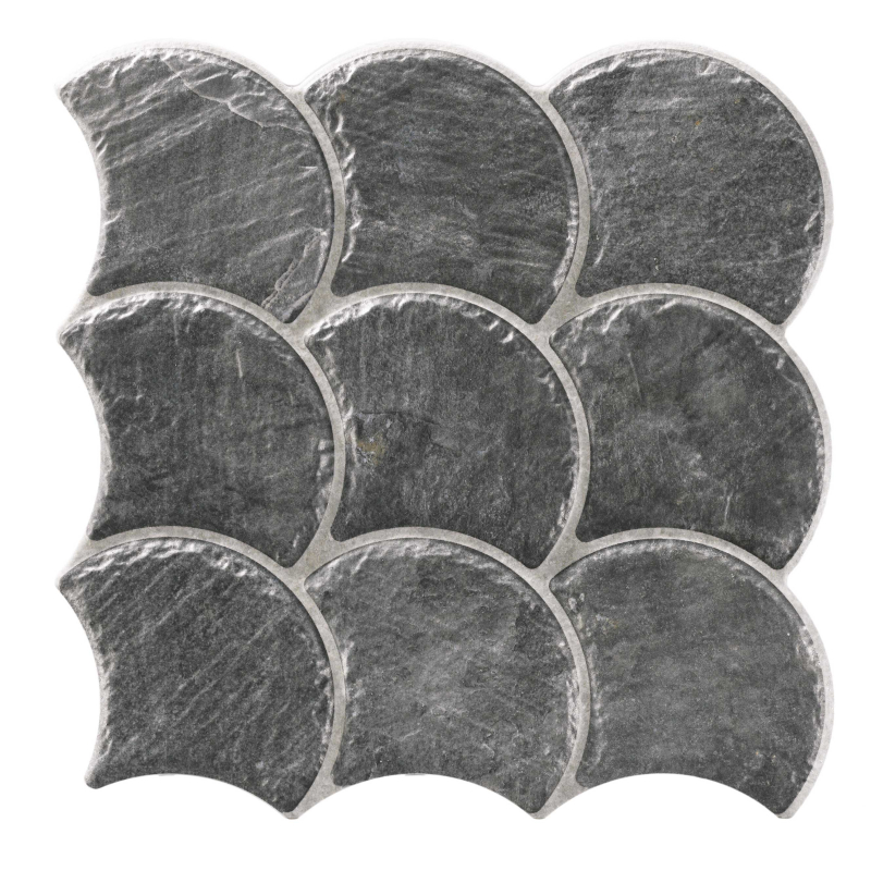 SCALE SLATE BLACK MAT 30,7X30,7 GAT.1 (P.72635)