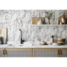 FLUTED CALACATTA VIOLA SATYNA 40X120 GAT.1 (P.72125)