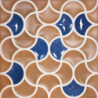 BARI LATTICE COTTO COBALT MAT 33X33 GAT.1 (P.72377)