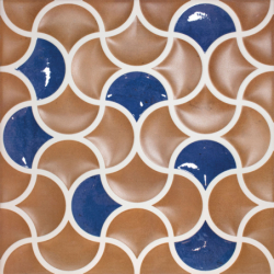 BARI LATTICE COTTO COBALT MAT 33X33 GAT.1 (P.72377)