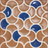 BARI LATTICE COTTO COBALT MAT 33X33 GAT.1 (P.72377)