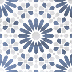 MARRAKECH BLUE MAT 44X44...