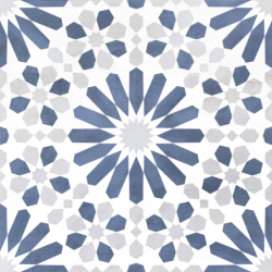 MARRAKECH BLUE MAT 44X44 GAT.1 (P.72997)