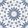 MARRAKECH BLUE MAT 44X44 GAT.1 (P.72997)