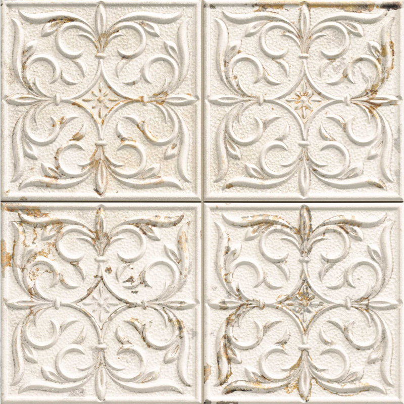 ANTIGUA LIS WHITE MAT 33X33 GAT.1 (P.72429)