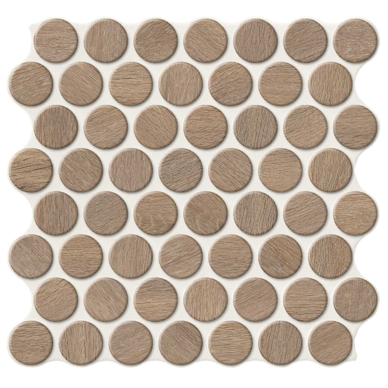 CIRCLE WALNUT MAT 30,9X30,9 GAT.1 (P.72599)