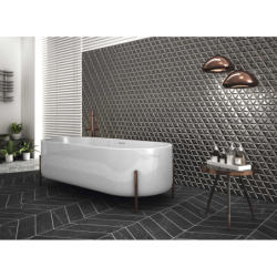 DIAMOND WAVES ANTHRACITE METALIZOWANE 70X40 GAT.1 (P.72197)