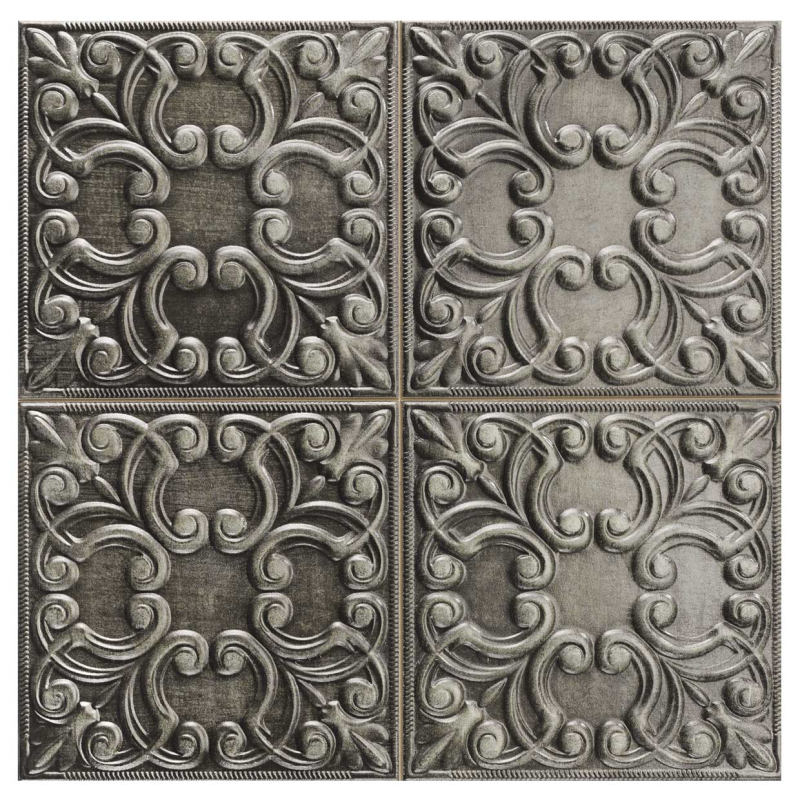TIN TILE IRON METALIZOWANA 44X44 GAT.1 (P.72763)