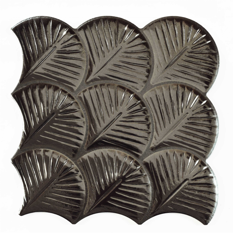 SCALE SHELL ANTHRACITE METALIZOWANA 30,7X30,7 GAT.1 (P.72627)