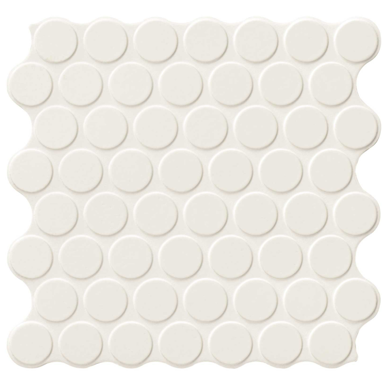 CIRCLE WHITE MAT 30,9X30,9 GAT.1 (P.72585)