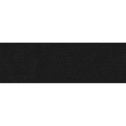 DECORADO MUSE NEGRO MAT 31,5X100 REKT. GAT.1 (P.74399)
