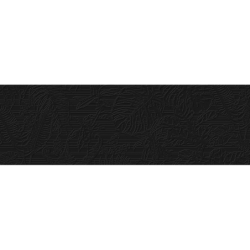 DECORADO MUSE NEGRO MAT 31,5X100 REKT. GAT.1 (P.74399)