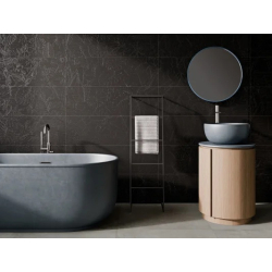 DECORADO MUSE NEGRO MAT 31,5X100 REKT. GAT.1 (P.74399)