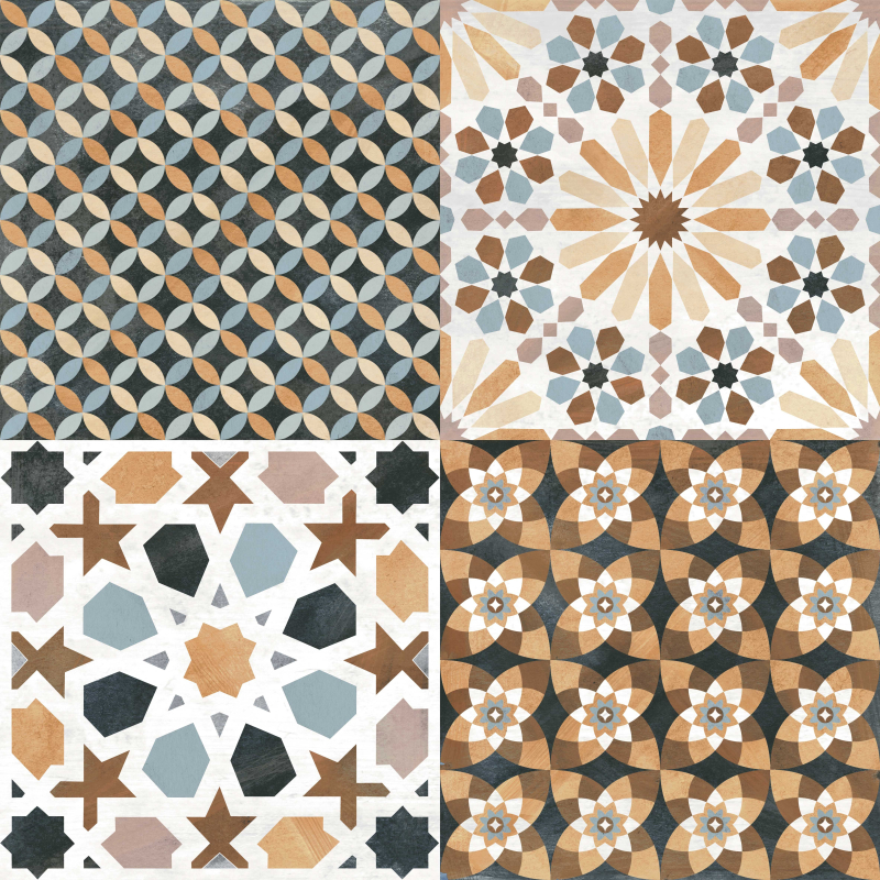 MARRAKECH MIX MAT 44X44 GAT.1 (P.72999)