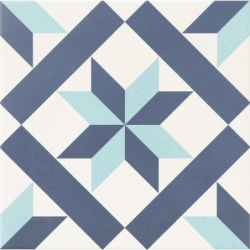 HANOI STAR BLUE MAT 33X33...