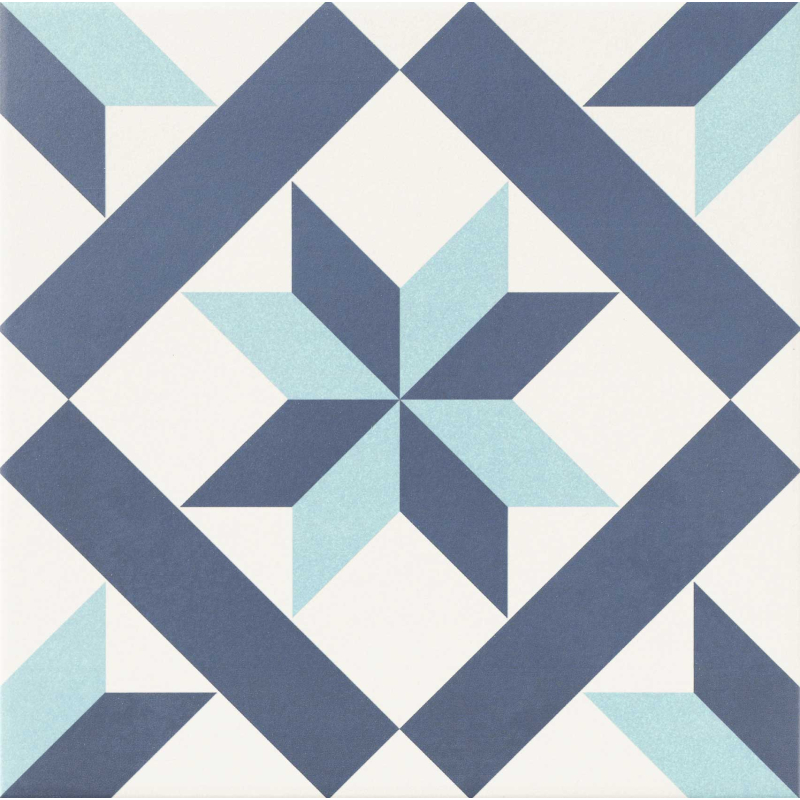 HANOI STAR BLUE MAT 33X33 GAT.1 (P.72307)
